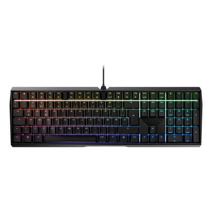 CHERRY MX 3.0S RGB clavier Jouer USB QWERTZ Allemand Noir