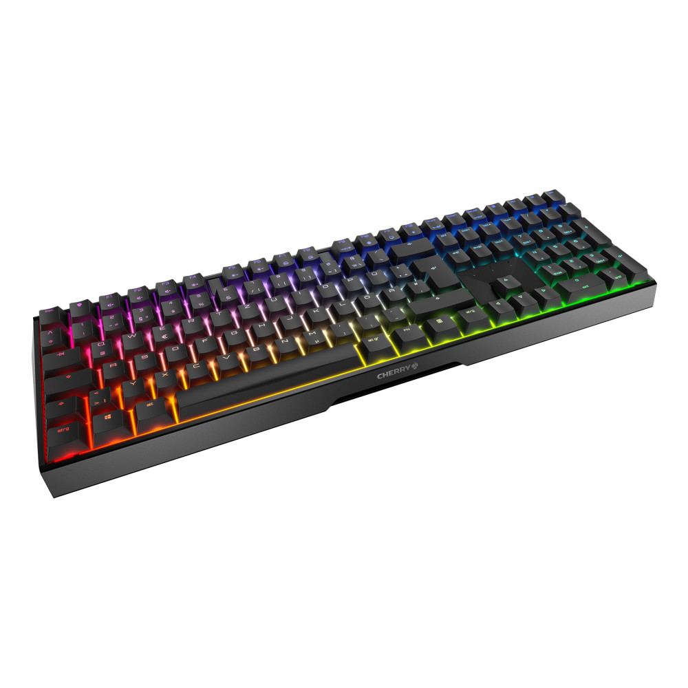 CHERRY MX 3.0S RGB clavier Jouer USB QWERTZ Allemand Noir