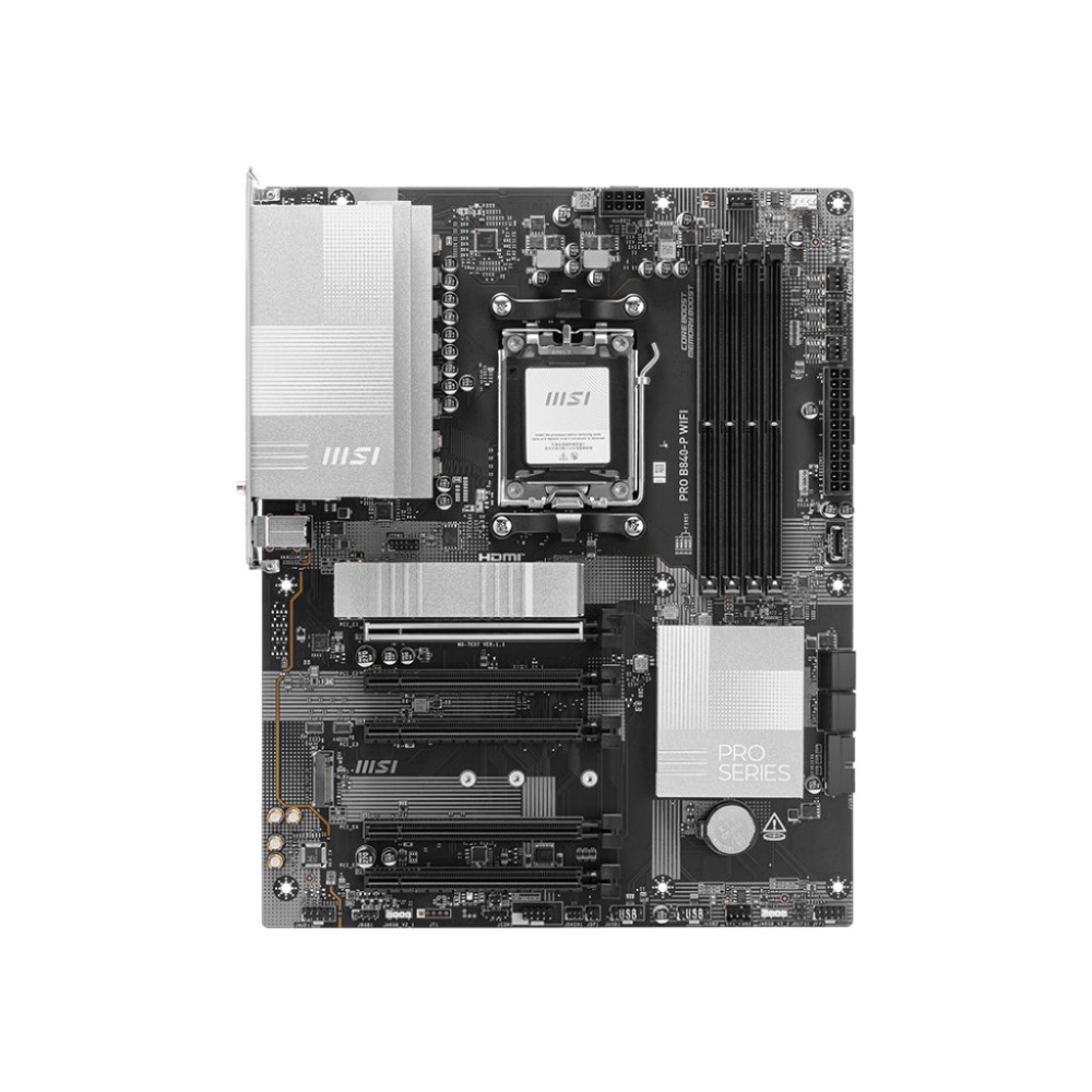 MSI PRO B840-P WIFI carte mère AMD B840 Emplacement AM5 ATX MSI PRO B840-P WIFI carte mère AMD B840 Emplacement AM5 ATX