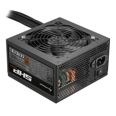 Sharkoon SHP Bronze unité d'alimentation d'énergie 600 W 20+4 pin ATX ATX Noir