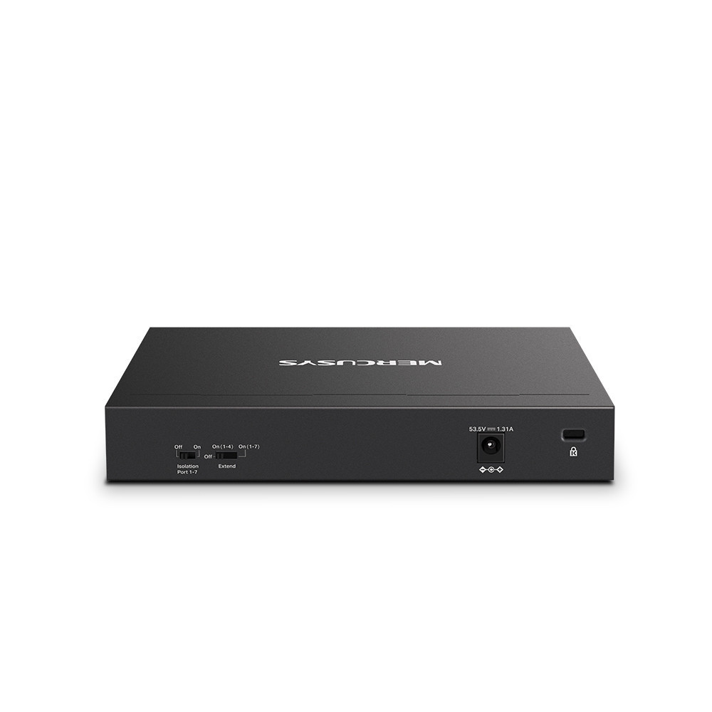 Mercusys MS108GP commutateur réseau Géré Gigabit Ethernet (10 100 1000) Connexion Ethernet, supportant l'alimentation via ce