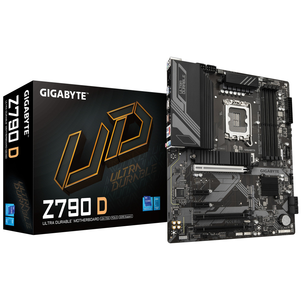 GIGABYTE Z790 D carte mère Intel Z790 Express LGA 1700 ATX GIGABYTE Z790 D carte mère Intel Z790 Express LGA 1700 ATX