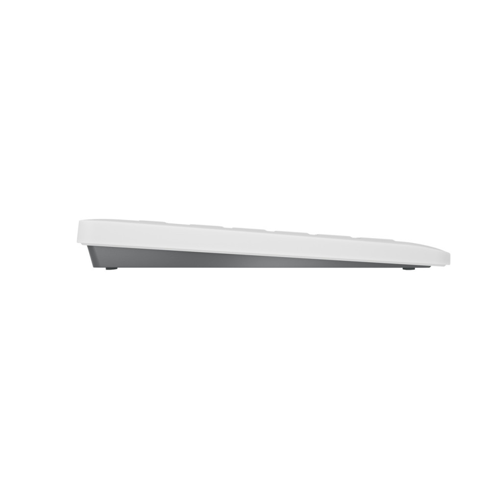 CHERRY Stream clavier Universel FR sans fil +USB QWERTZ Allemand Blanc