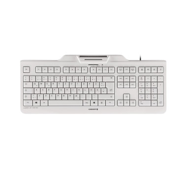 CHERRY KC 1000 SC clavier Bureau USB QWERTZ Allemand Gris
