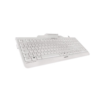 CHERRY KC 1000 SC clavier Bureau USB QWERTZ Allemand Gris
