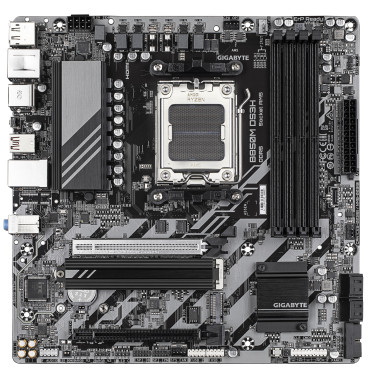 GIGABYTE B850M DS3H Carte Mère - Processeurs AMD Ryzen Série 9000, 16+2+2 phases VRM numériques, jusqu'à 8200MHz DDR5 (OC),
