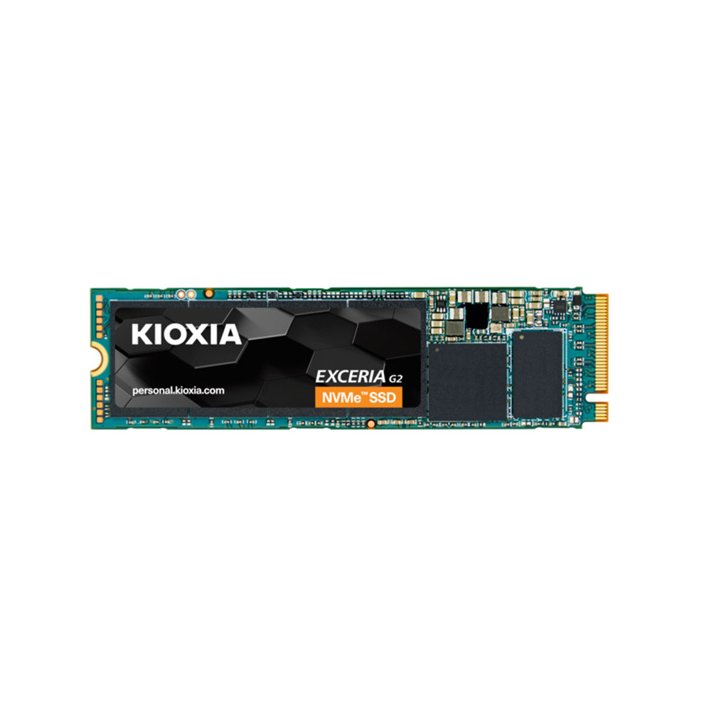 Kioxia EXCERIA G2 500 Go M.2 PCI Express 3.1 NVMe BiCS FLASH TLC Kioxia EXCERIA G2 500 Go M.2 PCI Express 3.1 NVMe BiCS FLASH TLC