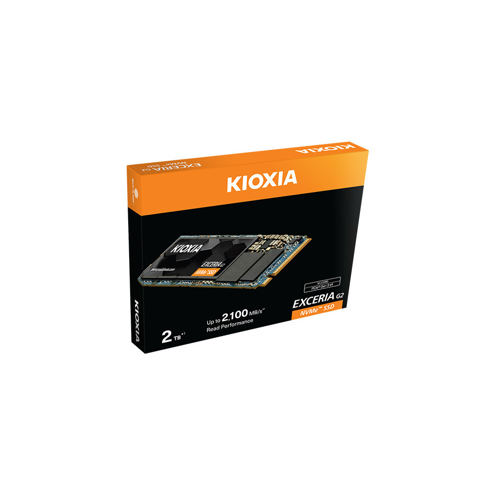 Kioxia EXCERIA G2 500 Go M.2 PCI Express 3.1 NVMe BiCS FLASH TLC
