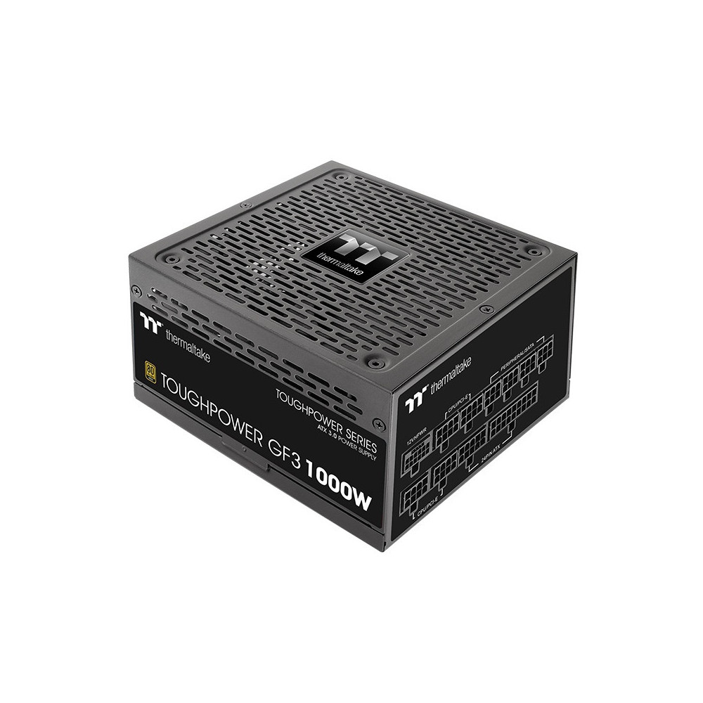 Thermaltake Toughpower GF3 unité d'alimentation d'énergie 1000 W 24-pin ATX Noir Thermaltake Toughpower GF3 unité d'alimentation d'énergie 1000 W 24-pin ATX Noir