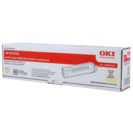 OKI 44059105 Cartouche de toner 1 pièce(s) Original Jaune
