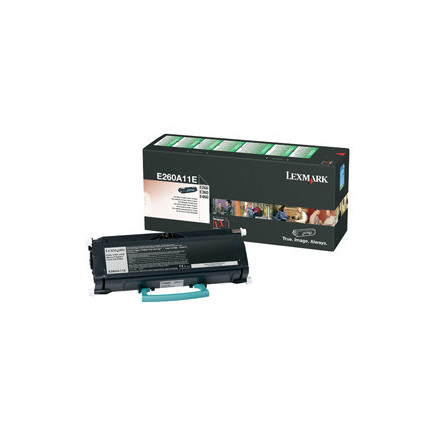 Lexmark E260A11E Cartouche de toner 1 pièce(s) Original Noir