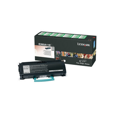 Lexmark E260A11E Cartouche de toner 1 pièce(s) Original Noir