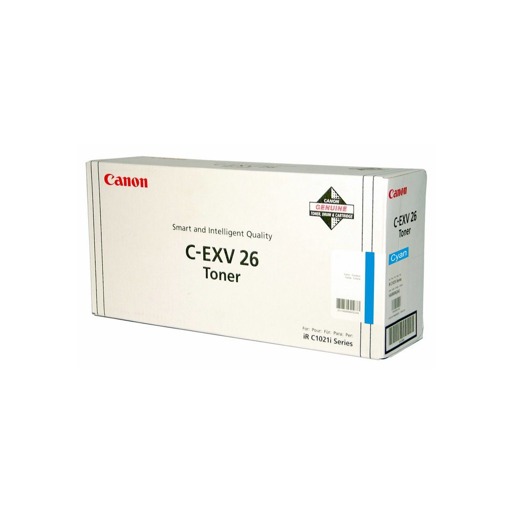 Canon C-EXV26 Cartouche de toner 1 pièce(s) Original Cyan Canon C-EXV26 Cartouche de toner 1 pièce(s) Original Cyan