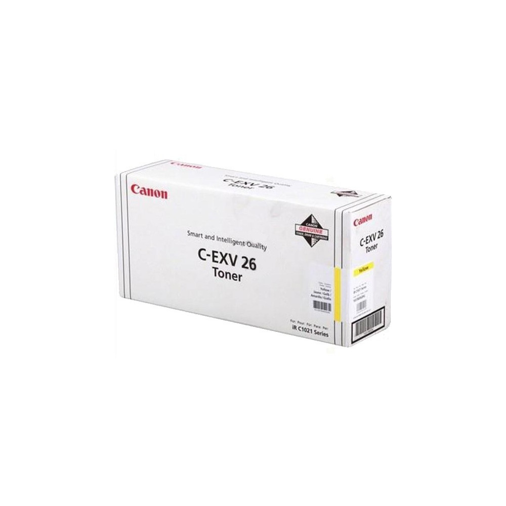 Canon C-EXV 26 Cartouche de toner Original Jaune Canon C-EXV 26 Cartouche de toner Original Jaune