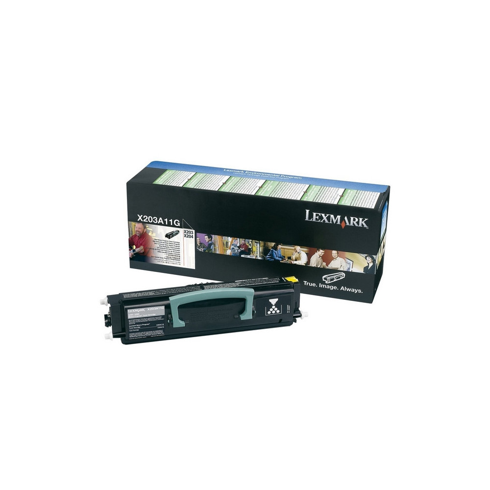 Lexmark X203A11G Cartouche de toner 1 pièce(s) Original Noir Lexmark X203A11G Cartouche de toner 1 pièce(s) Original Noir