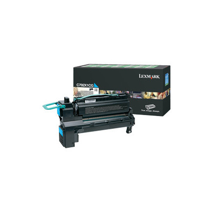 Lexmark C792X1CG Cartouche de toner 1 pièce(s) Original Cyan