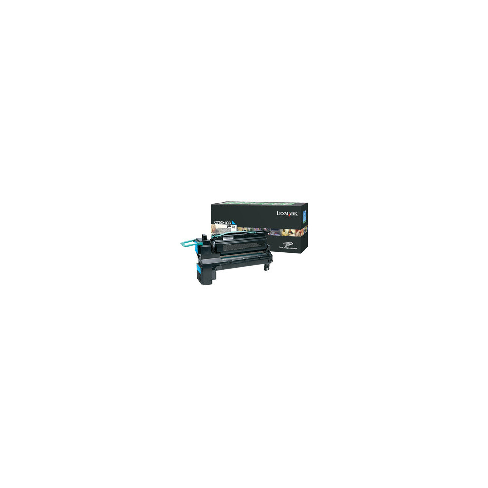 Lexmark C792X1CG Cartouche de toner 1 pièce(s) Original Cyan Lexmark C792X1CG Cartouche de toner 1 pièce(s) Original Cyan