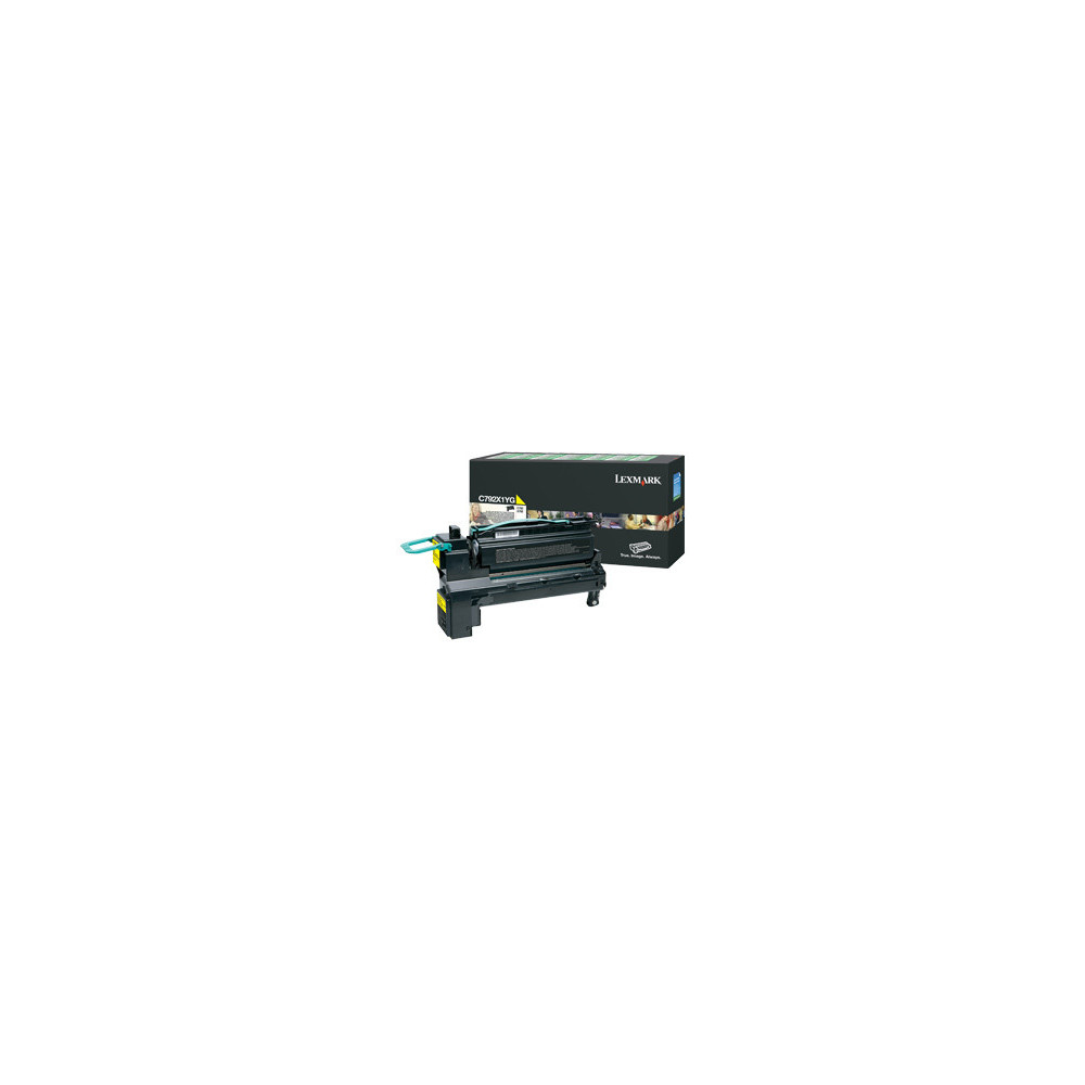 Lexmark C792X1YG Cartouche de toner 1 pièce(s) Original Jaune Lexmark C792X1YG Cartouche de toner 1 pièce(s) Original Jaune