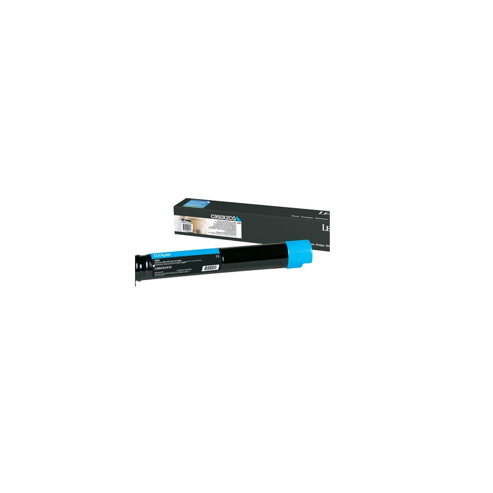 Lexmark C950X2CG Cartouche de toner 1 pièce(s) Original Cyan Lexmark C950X2CG Cartouche de toner 1 pièce(s) Original Cyan