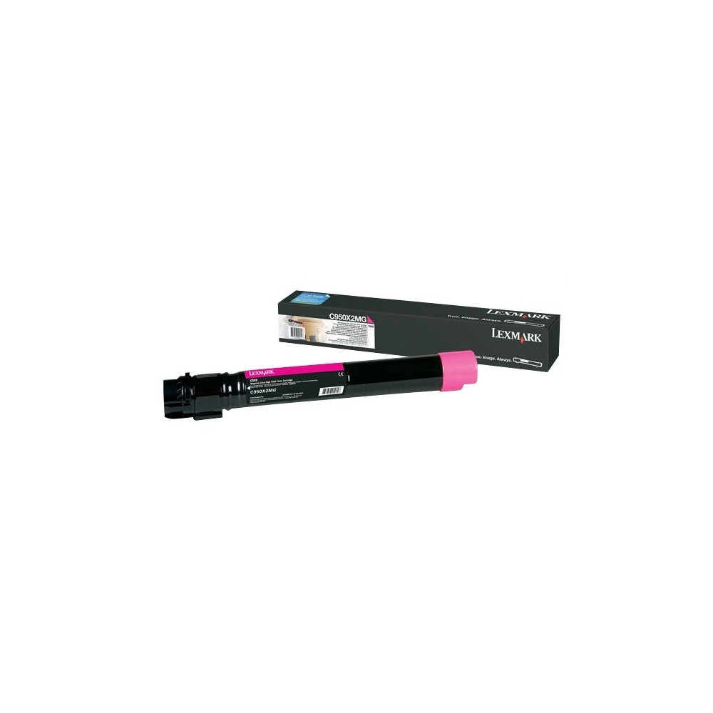 Lexmark C950X2MG Cartouche de toner 1 pièce(s) Original Magenta Lexmark C950X2MG Cartouche de toner 1 pièce(s) Original Magenta