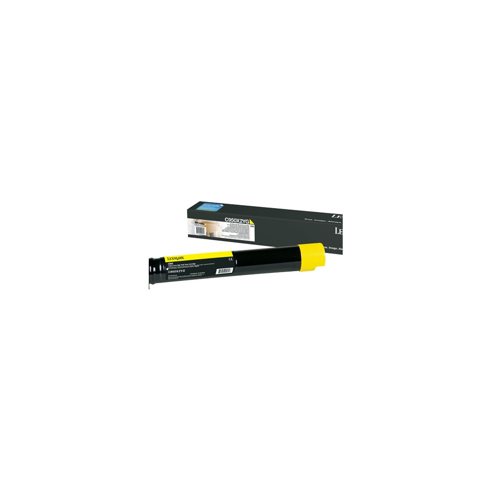 Lexmark C950X2YG Cartouche de toner 1 pièce(s) Original Jaune Lexmark C950X2YG Cartouche de toner 1 pièce(s) Original Jaune