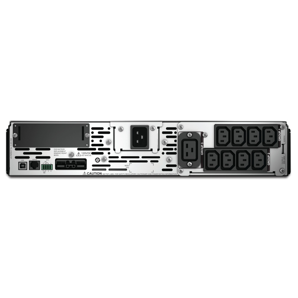 APC Smart-UPS X SMX3000RMHV2U - 3000VA, 8x C13 + 1x C19 sortie, USB, runtime extensible