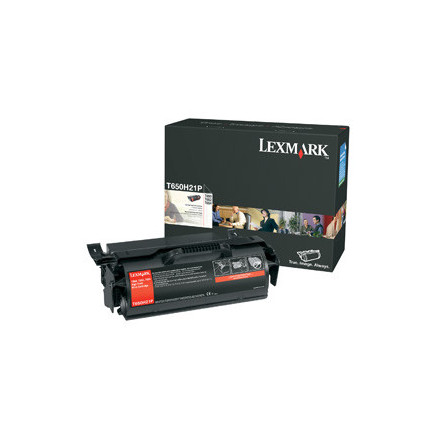 Lexmark T650H80G Cartouche de toner 1 pièce(s) Original Noir