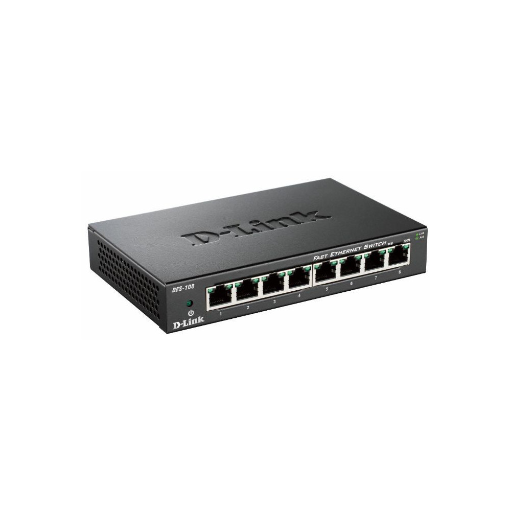 D-Link DES-108 Noir D-Link DES-108 Noir