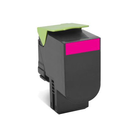 Lexmark 80C2XME Cartouche de toner 1 pièce(s) Original Magenta