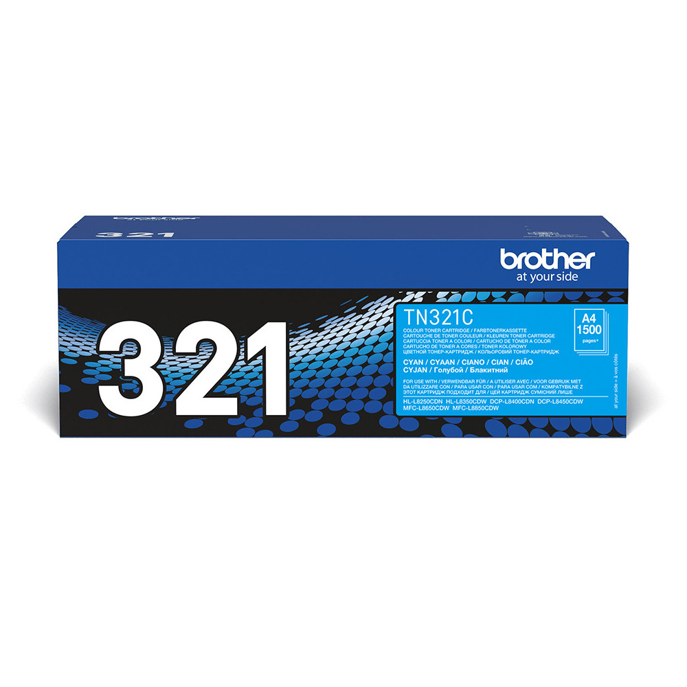 Brother TN-321C - Cartouche de toner originale – Cyan Brother TN-321C - Cartouche de toner originale – Cyan