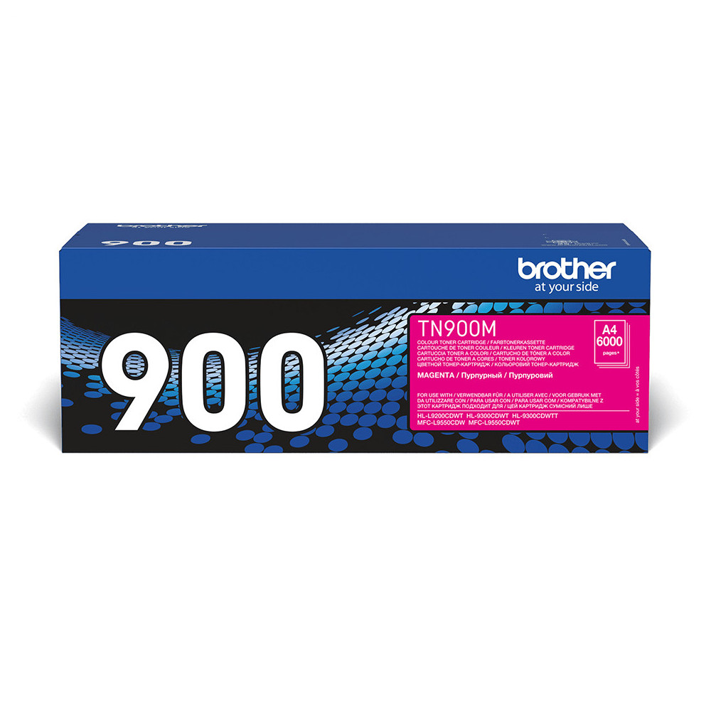 Brother TN-900M - Cartouche de toner originale – Magenta Brother TN-900M - Cartouche de toner originale – Magenta