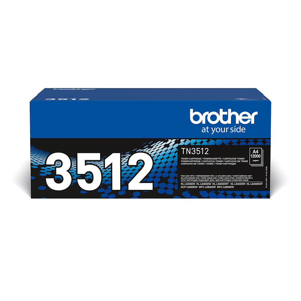 Brother TN-3512 - Cartouche de toner originale à haut rendement – Noir Brother TN-3512 - Cartouche de toner originale à haut rendement – Noir