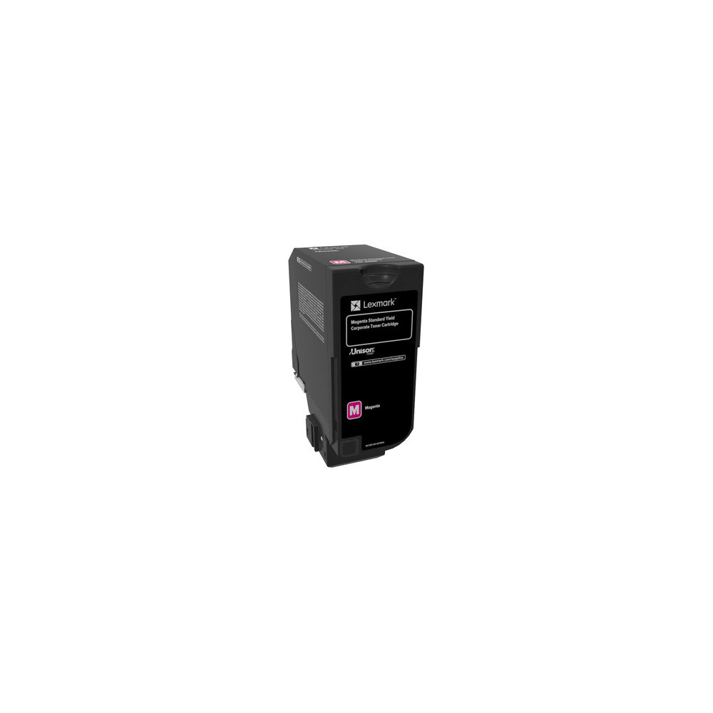 Lexmark 74C2SME Cartouche de toner 1 pièce(s) Original Magenta Lexmark 74C2SME Cartouche de toner 1 pièce(s) Original Magenta