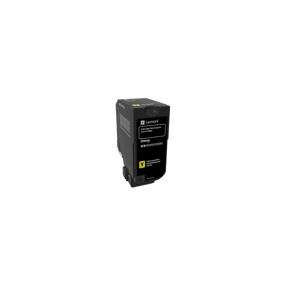 Lexmark 74C2HYE Cartouche de toner 1 pièce(s) Original Jaune Lexmark 74C2HYE Cartouche de toner 1 pièce(s) Original Jaune