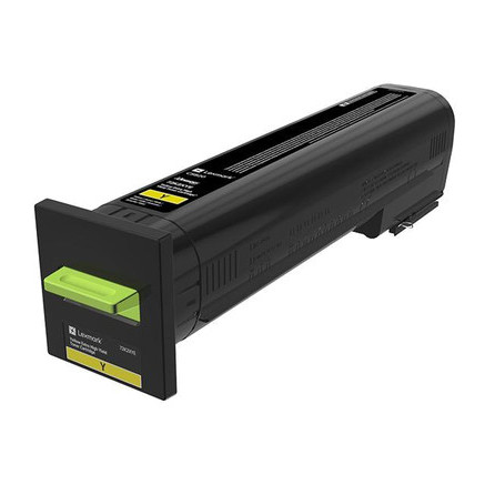 Lexmark 72K2XYE Cartouche de toner 1 pièce(s) Original Jaune