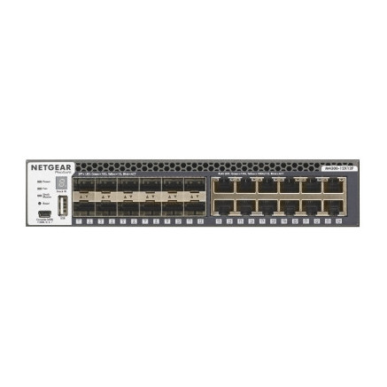 NETGEAR M4300-12X12F Géré L2 L3 10G Ethernet (100 1000 10000) 1U Noir