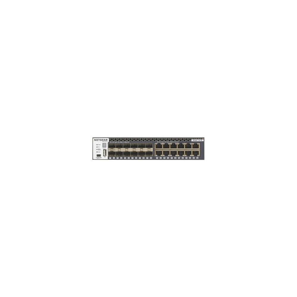 NETGEAR M4300-12X12F Géré L2 L3 10G Ethernet (100 1000 10000) 1U Noir NETGEAR M4300-12X12F Géré L2 L3 10G Ethernet (100 1000 10000) 1U Noir