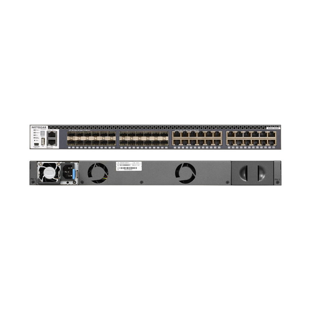 NETGEAR M4300-24X24F US EMEA Géré 10G Ethernet (100 1000 10000) 1U Gris NETGEAR M4300-24X24F US EMEA Géré 10G Ethernet (100 1000 10000) 1U Gris