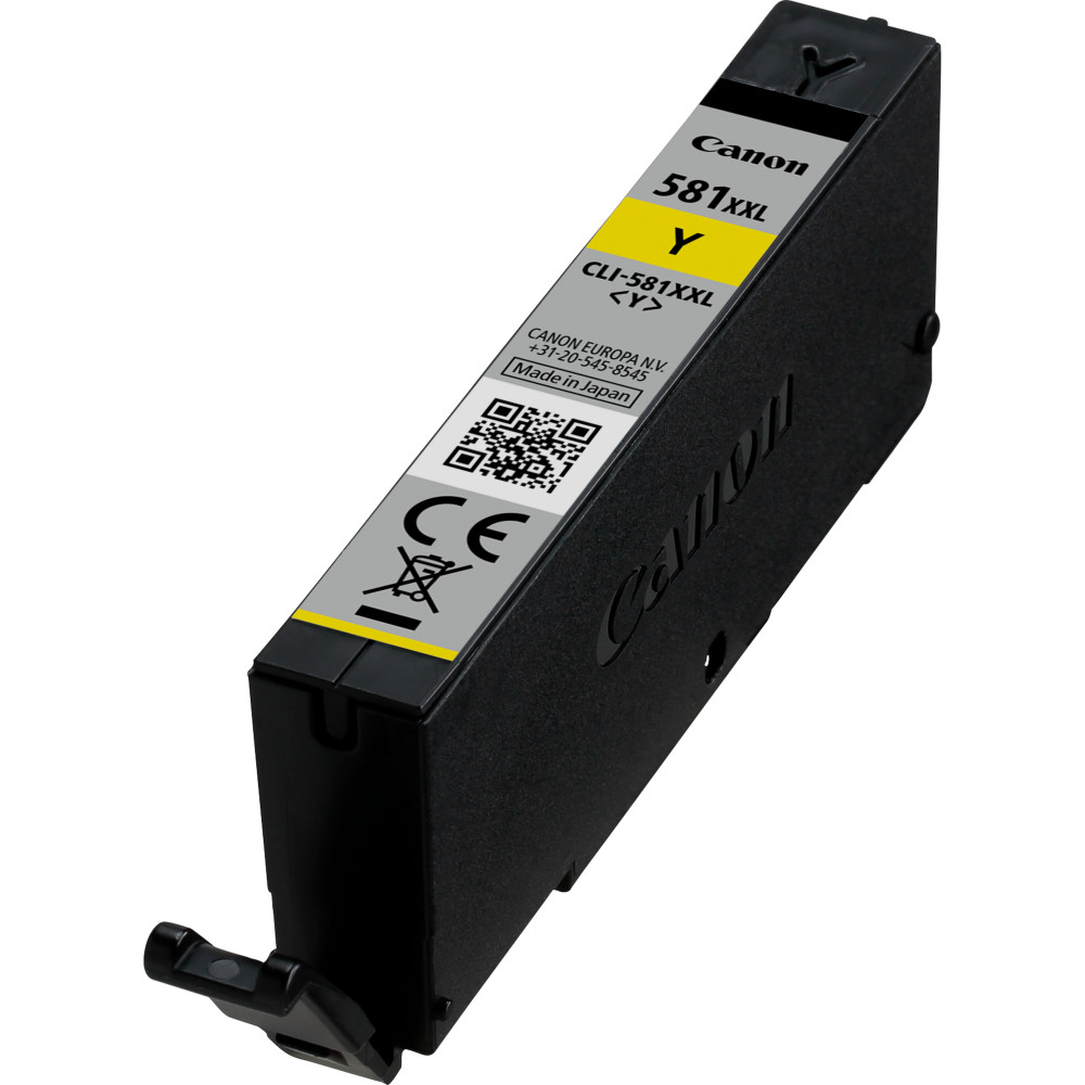 Canon Cartouche d'encre jaune à haut rendement CLI-581XXL Canon Cartouche d'encre jaune à haut rendement CLI-581XXL