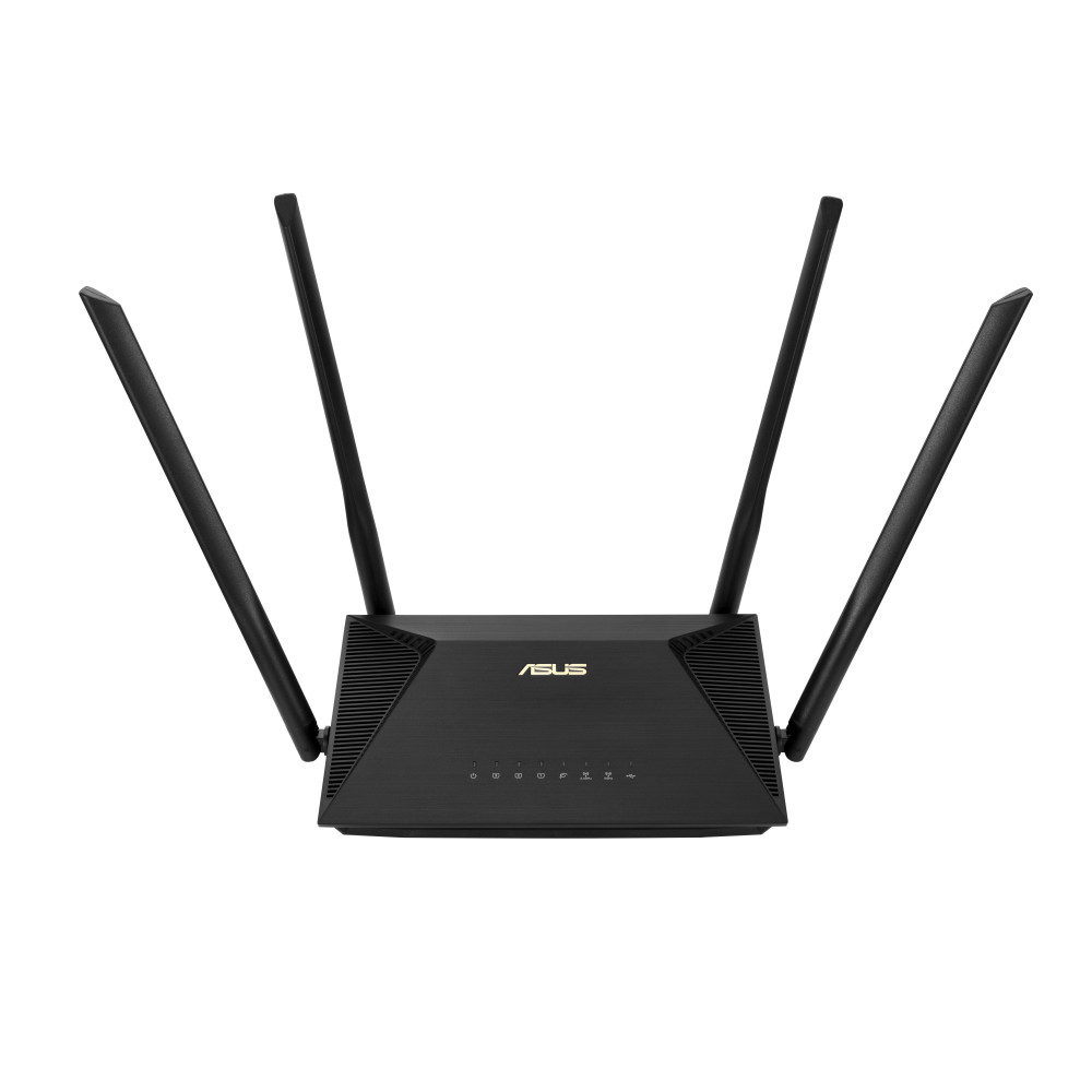 ASUS RT-AX53U routeur sans fil Gigabit Ethernet Bi-bande (2,4 GHz 5 GHz) Noir ASUS RT-AX53U routeur sans fil Gigabit Ethernet Bi-bande (2,4 GHz 5 GHz) Noir