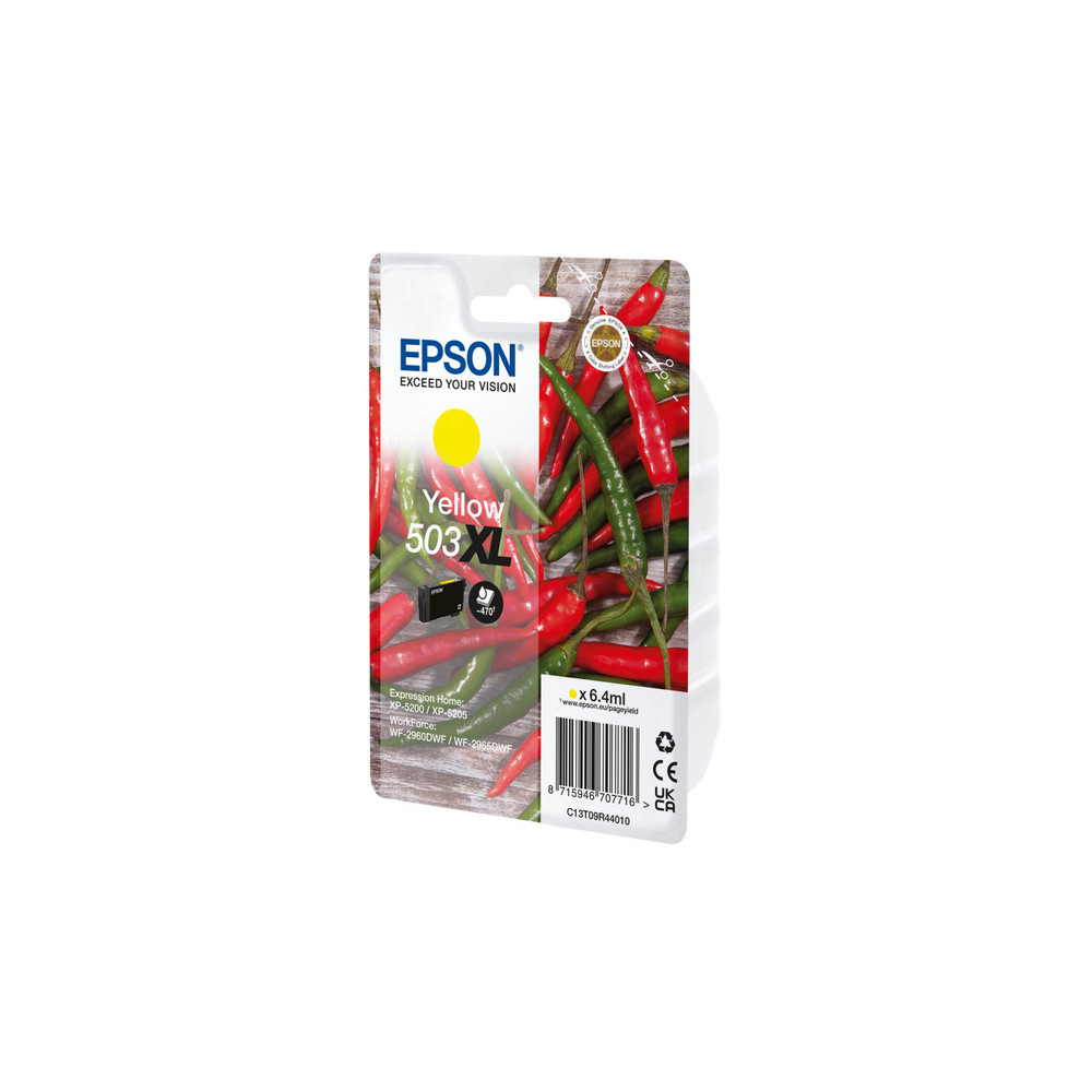 Epson 503XL cartouche d'encre 1 pièce(s) Original Rendement élevé (XL) Jaune