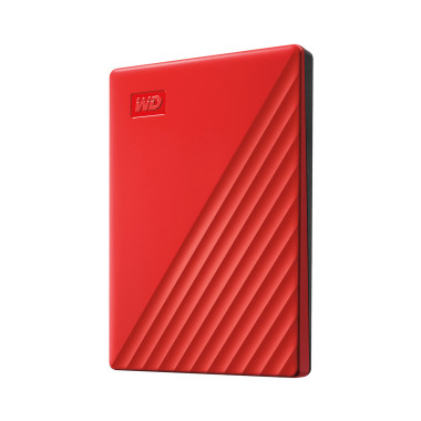 Western Digital My Passport disque dur externe 4 To 3.2 Gen 1 (3.1 Gen 1) Rouge