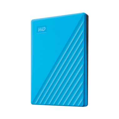 Western Digital My Passport disque dur externe 2 To 3.2 Gen 1 (3.1 Gen 1) Bleu