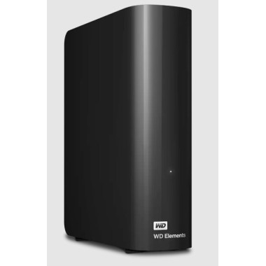 Western Digital Elements Desktop hard drive disque dur externe 20 To USB Type-A 2.0 3.2 Gen 1 (3.1 Gen 1) Noir