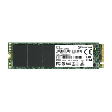 Transcend 115S 2 To M.2 PCI Express 3.0 NVMe 3D NAND