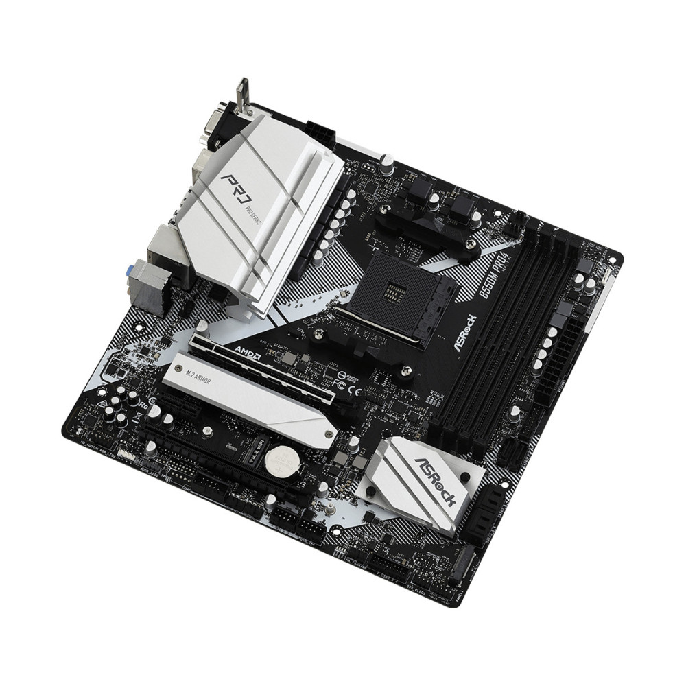 Asrock B550M Pro4 AMD B550 Emplacement AM4 micro ATX