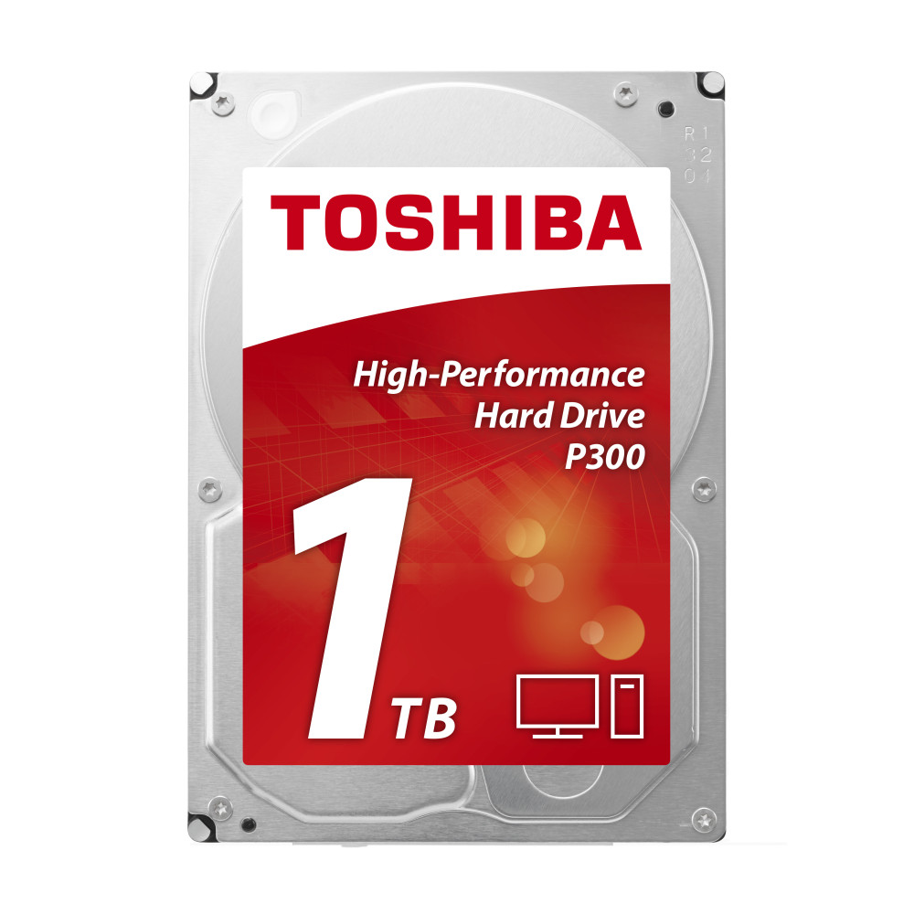 Toshiba P300 1TB disque dur 1 To 7200 tr min 64 Mo 3.5" Série ATA III Toshiba P300 1TB disque dur 1 To 7200 tr min 64 Mo 3.5" Série ATA III