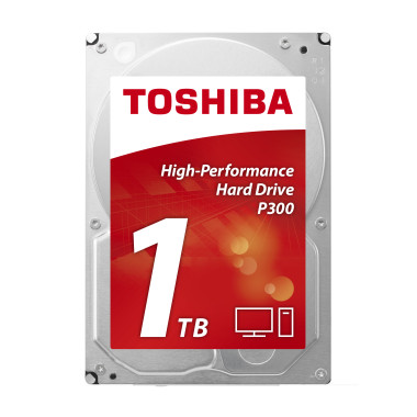 Toshiba P300 1TB disque dur 1 To 7200 tr min 64 Mo 3.5" Série ATA III