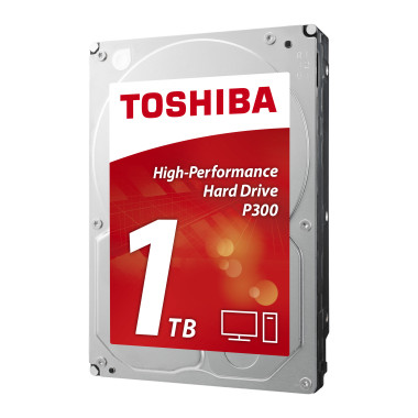 Toshiba P300 1TB disque dur 1 To 7200 tr min 64 Mo 3.5" Série ATA III