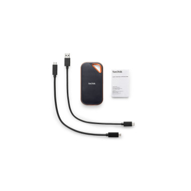 SanDisk Extreme PRO Portable 2 To USB Type-C 3.2 Gen 2 (3.1 Gen 2) Noir